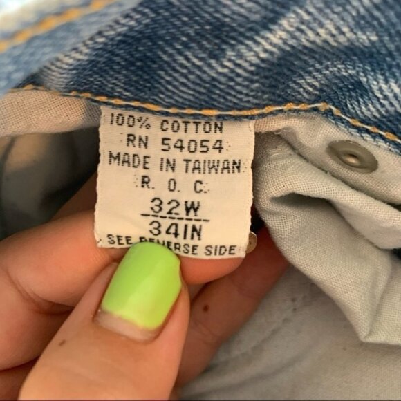 Vintage Bugle Boy Light Wash Straight Leg Jeans - Picture 11 of 13